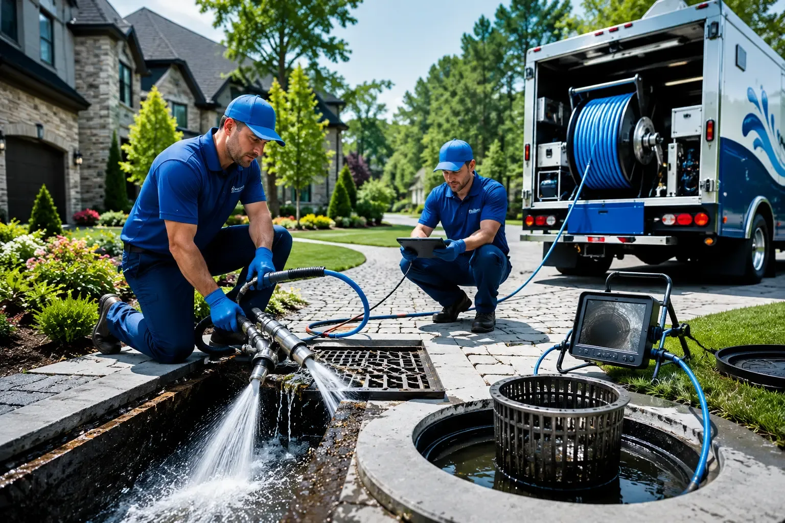 Local outdoor drain cleaning professionals in Three Lakes, WI